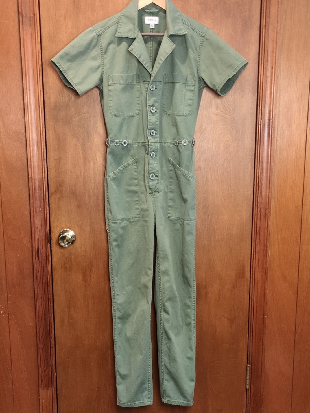 Pistola Grover Short Sleeve Field Jumpsuit Size XXS for Anthropologie - Picture 4 of 16